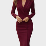 Linda - Prilagojena Blazer Obleka