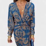 Vesna - Midi Dress with V-Neck