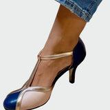 Anna Elegantni RetroSandali SrednjaPetkaTPasom