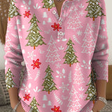 Sofie – Božični pulover z gumbi