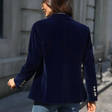 Isla | Eleganten žametni blazer