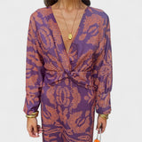 Vesna - Midi Dress with V-Neck