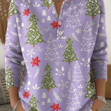 Sofie – Božični pulover z gumbi