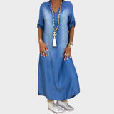 Maja™ – Traper Obleka z Bočnim Razporkom