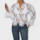 Malina – Elegant Lace Blouse
