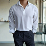 Tristan | Polo s dolgimi rokavi za moške