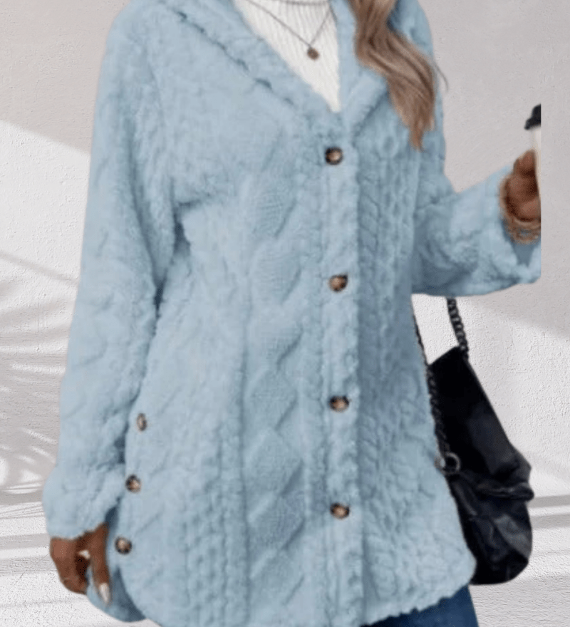 Celine | Mehka Teddy-jaketa