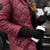 Bogna | Elegantna prešita puhovka s kapuco