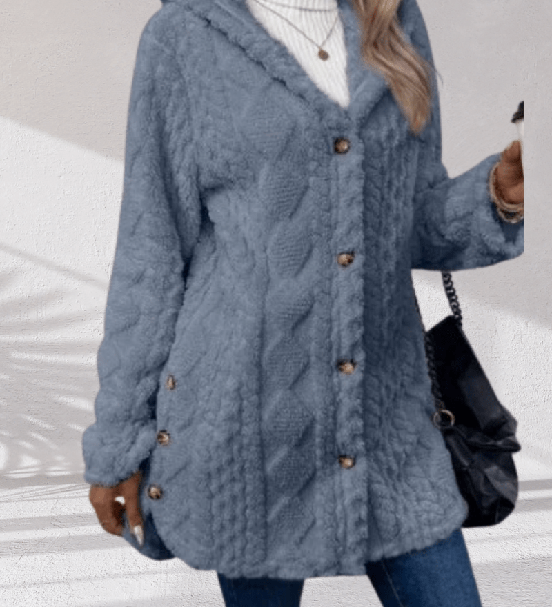 Celine | Mehka Teddy-jaketa