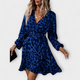 Bruna – Haljina s Pojasom u Divljem Stilu