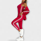 Ženski Športni Komplet: Jakna, Telovnik in Hlače za Prosti Čas