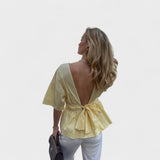 Margareta – Elegantna Bluza z Ovratnikom