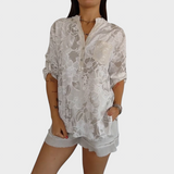 Bernarda - Bluza s sodobnim vzorcem