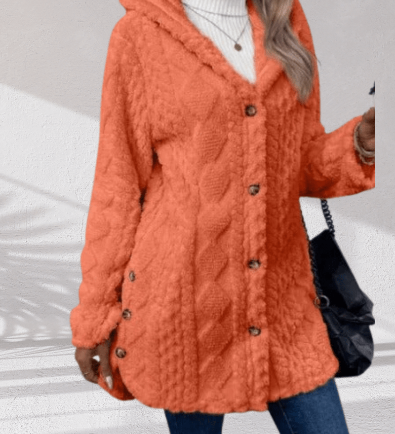 Celine | Mehka Teddy-jaketa