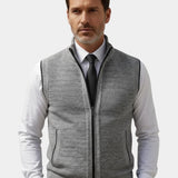 Hannes | Eleganten gilet z neprekinjeno zadrgo