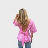 Margareta – Elegantna Bluza z Ovratnikom