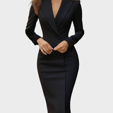 Linda - Prilagojena Blazer Obleka