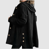 Stella - Udobna sametasta jakna s kapuco