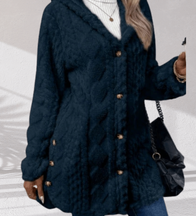 Celine | Mehka Teddy-jaketa