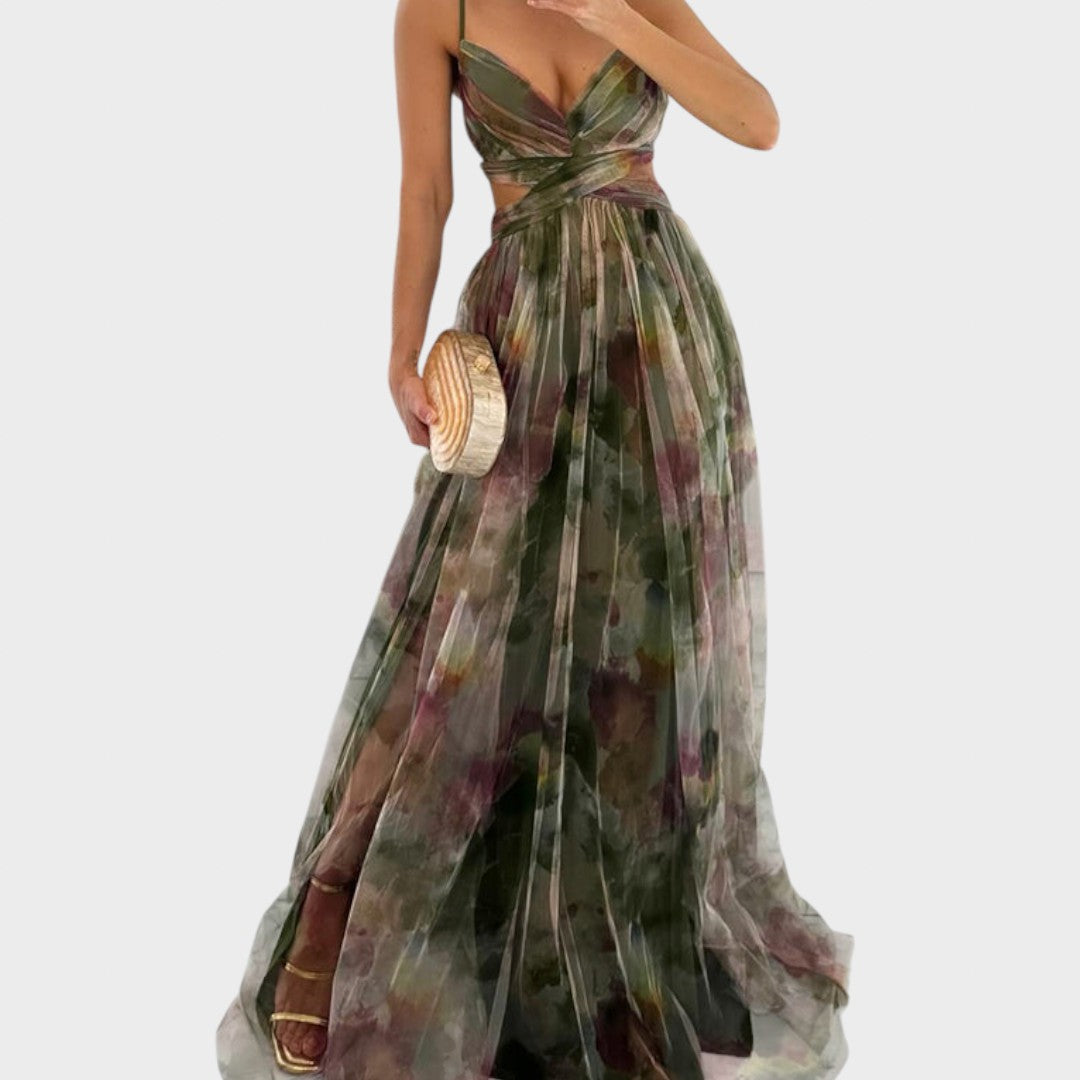 Mia - Cvjetna Maki Haljina za Bezbrižnu Eleganciju