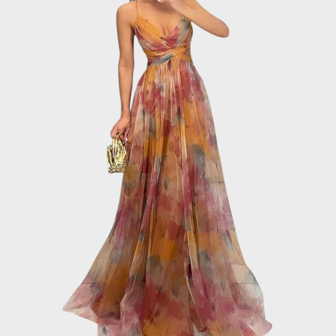 Mia - Cvjetna Maki Haljina za Bezbrižnu Eleganciju