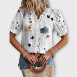 Hermina - Bluza z V-izrezom