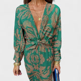 Vesna - Midi Dress with V-Neck