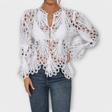 Malina – Elegant Lace Blouse