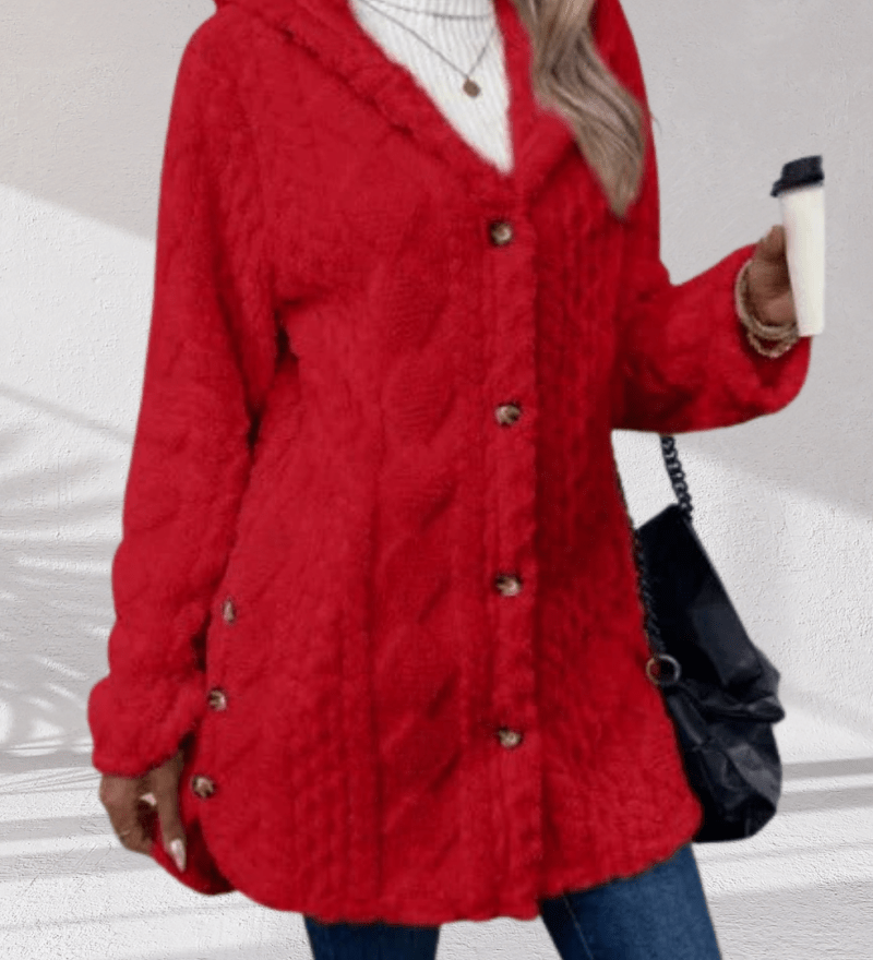 Celine | Mehka Teddy-jaketa