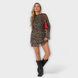 Leonor – Leopard Print Dress