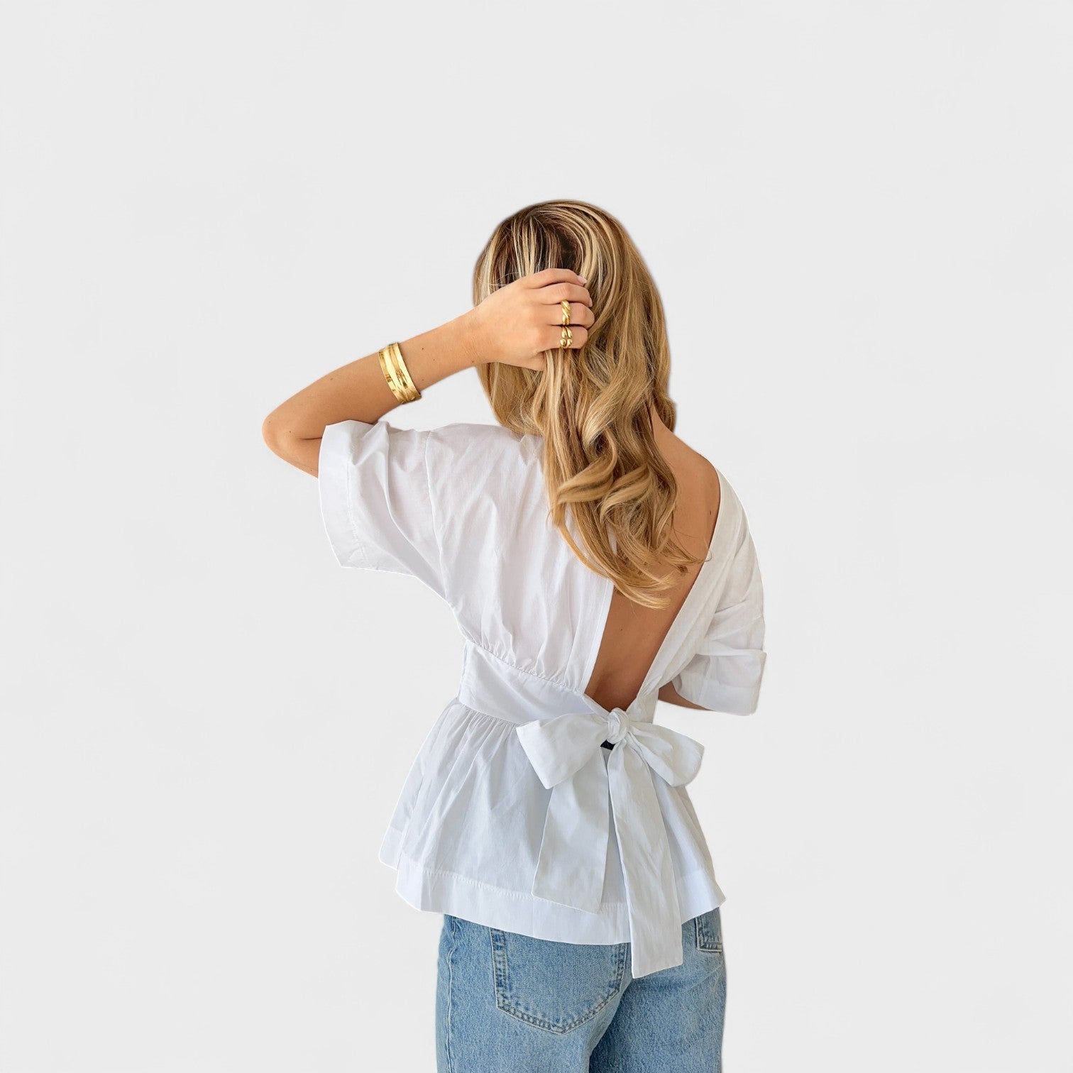 Margareta – Elegantna Bluza z Ovratnikom