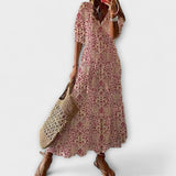 Anna – Ženski bohemski poletni obleki z ohlapno silhueto