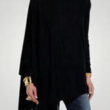 Almut | Asimetrična dolga majica z eleganco