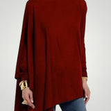 Almut | Asimetrična dolga majica z eleganco