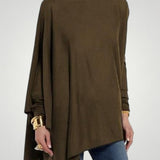 Almut | Asimetrična dolga majica z eleganco