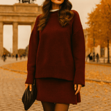 Nora | Set iz mehkega pletenega materiala