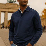 Lennox | Luksuzna polo majica z dolgimi rokavi