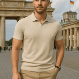 Avgust | Casual strukturirana polo majica