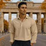 Tristan | Polo s dolgimi rokavi za moške