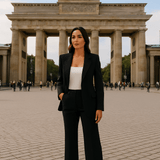 Emma | Eleganten Dvojni Kostim - Časovno Neomejen Stil