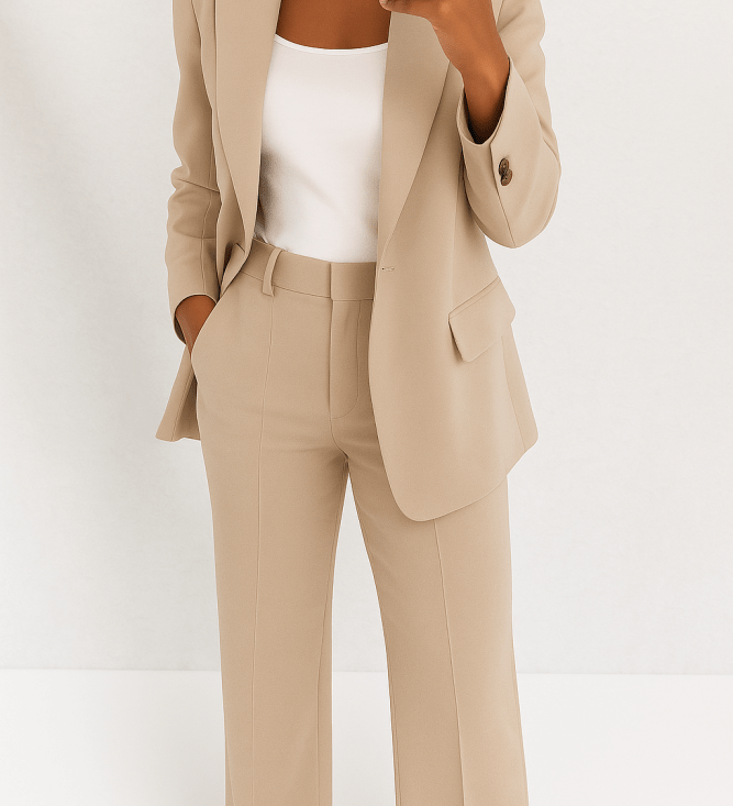 Emma | Eleganten Dvojni Kostim - Časovno Neomejen Stil