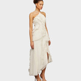 Ema - Dolga obleka z volančki