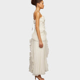 Ema - Dolga obleka z volančki