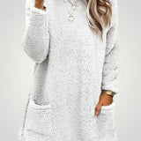 Selina | Eleganten Pulover z Prakticnimi Žepi