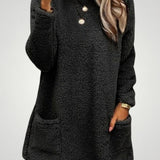 Selina | Eleganten Pulover z Prakticnimi Žepi