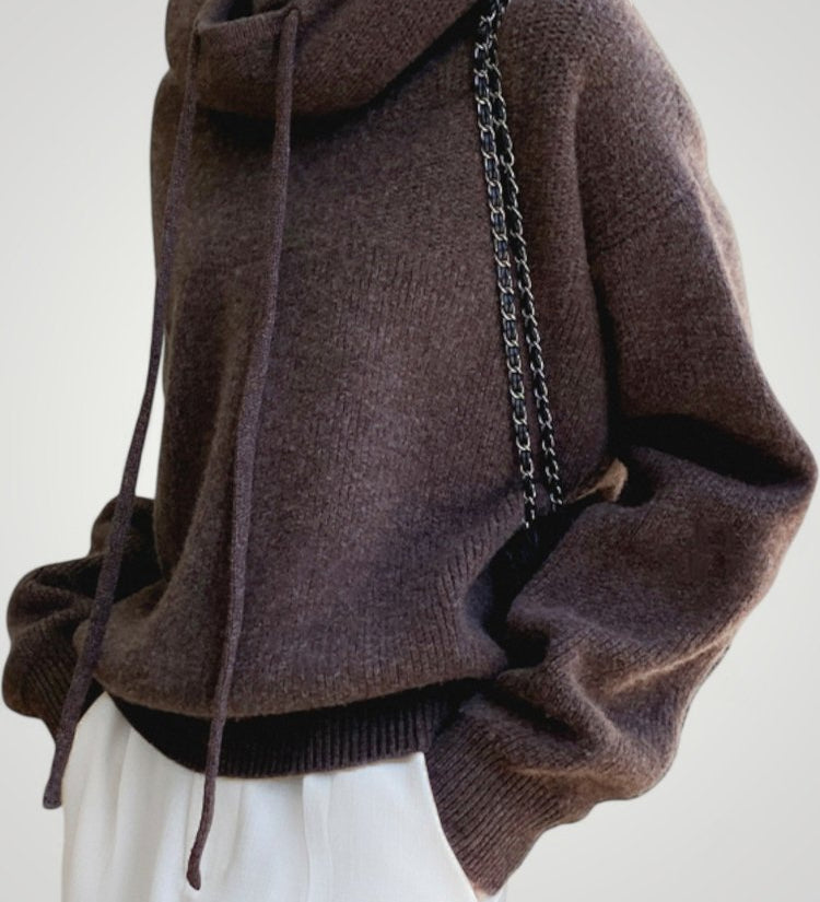 Bente | Eleganten pulover z visokim ovratnikom za dame z udobjem