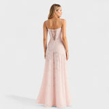 Verona - Cvetlična čipkasta obleka