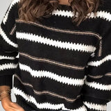 Leonie-Marie | Črtast pulover z elegantnim krojem