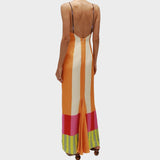 Marta - Dolga obleka v bengalskem slogu, na voljo v več barvah