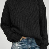 Ursel | Pulover z visokim ovratnikom za eleganco